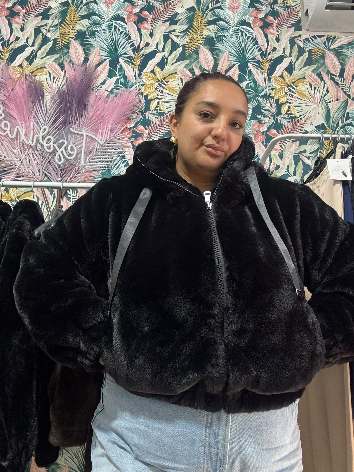 Giubbotto Peluche Streetwear