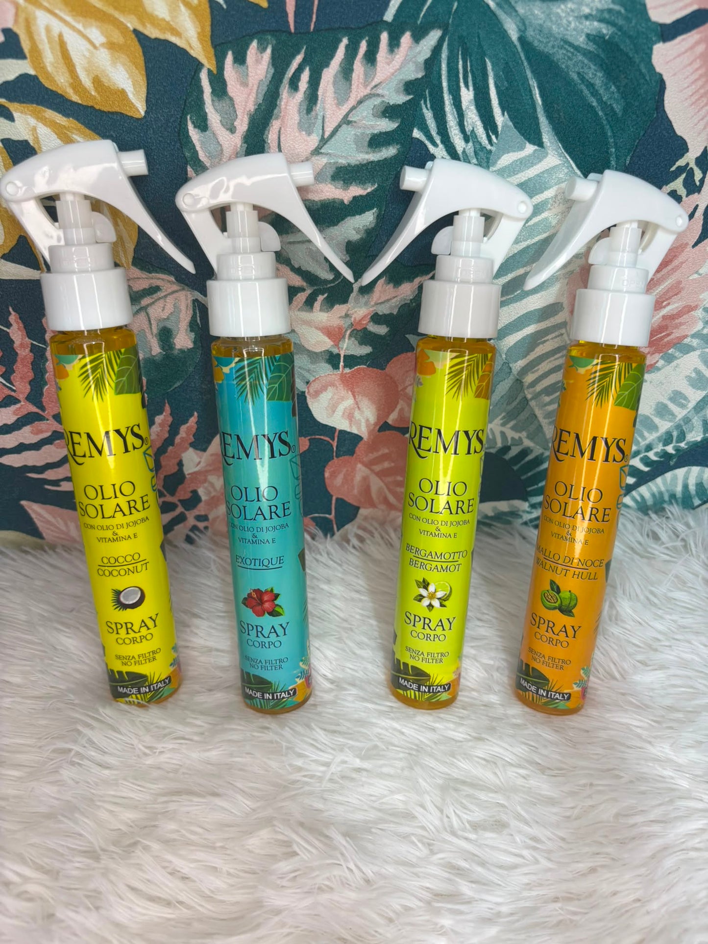 Olio solare spray Remys