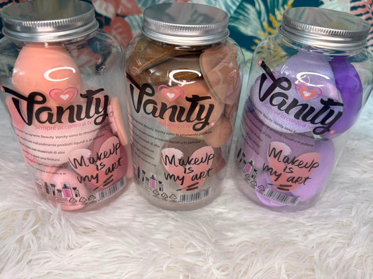 Vanity spugnette make up
