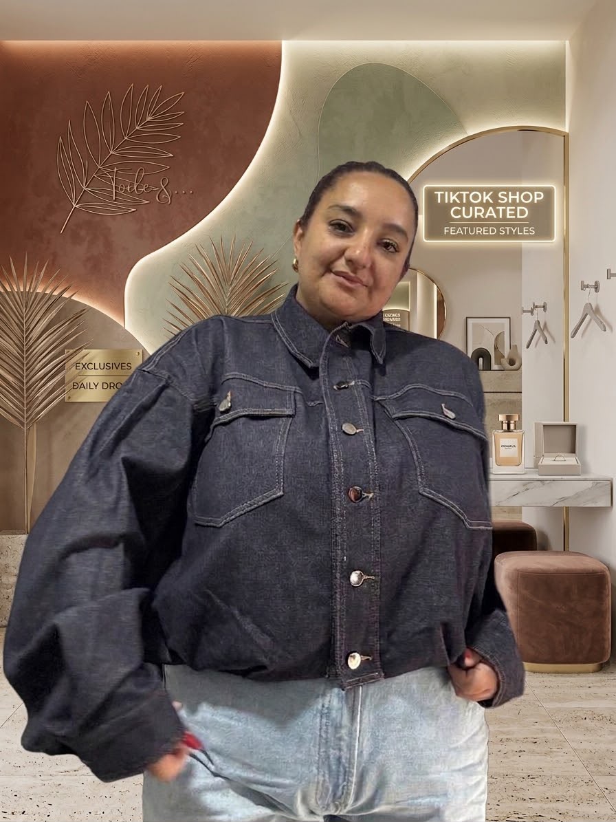 Giacca Denim Oversize