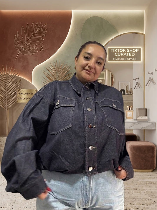 Giacca Denim Oversize