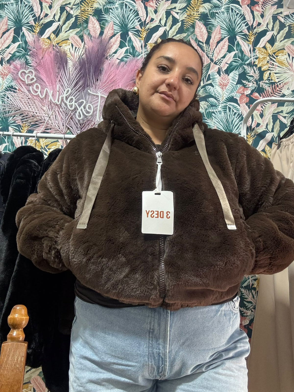 Giubbotto Peluche Streetwear